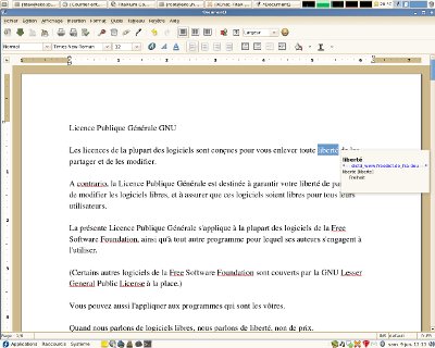  Grand Littré sous linux avec StarDict 